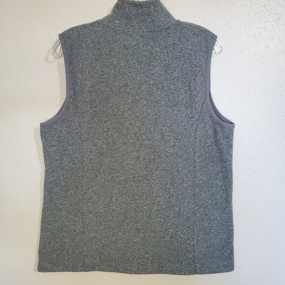 Made for Life Fleece Grey Vest Women's Large Sleeveless Hiking Outdoor - Picture 5 of 7